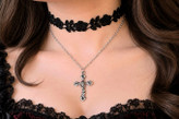 چوکر و گردنبند Narcissa Cross🥀